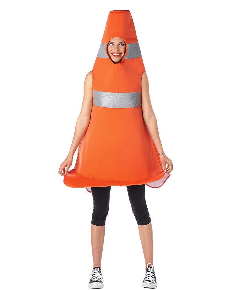 Seasons Women Construction Cone Costume - Image 1